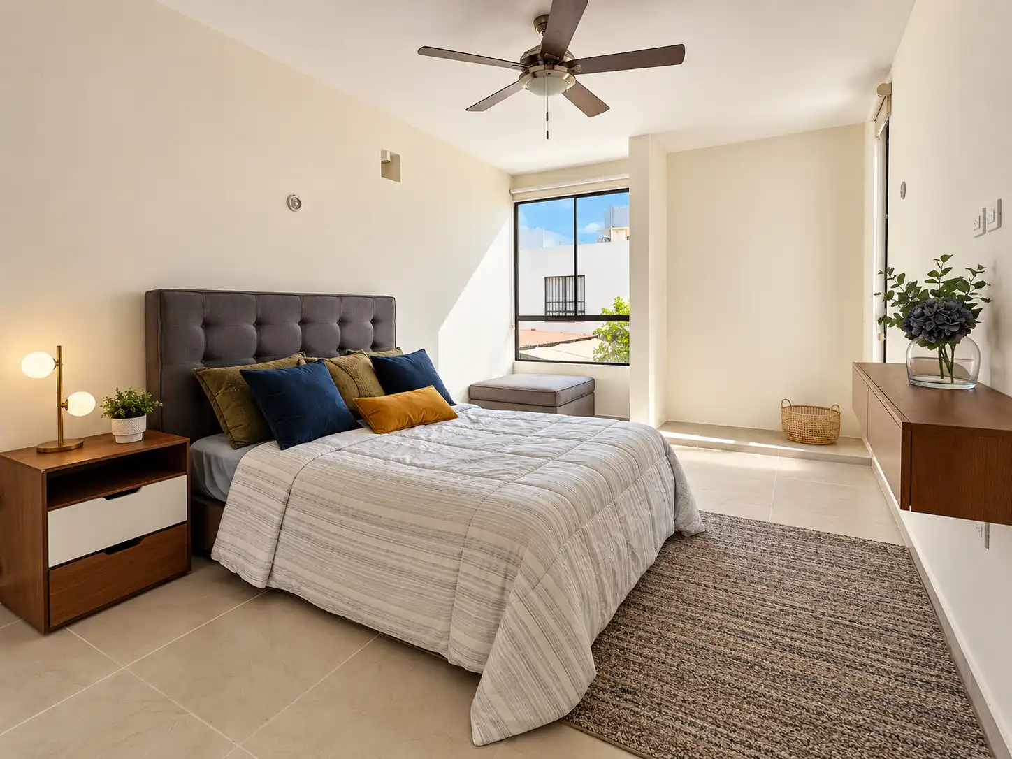 Recámara principal en Paraíso Caucel, modelo Aqua Plus
